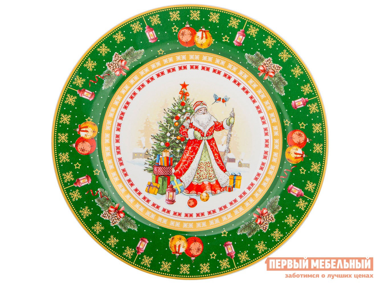 Тарелка  Дед Мороз Дед Мороз, фарфор