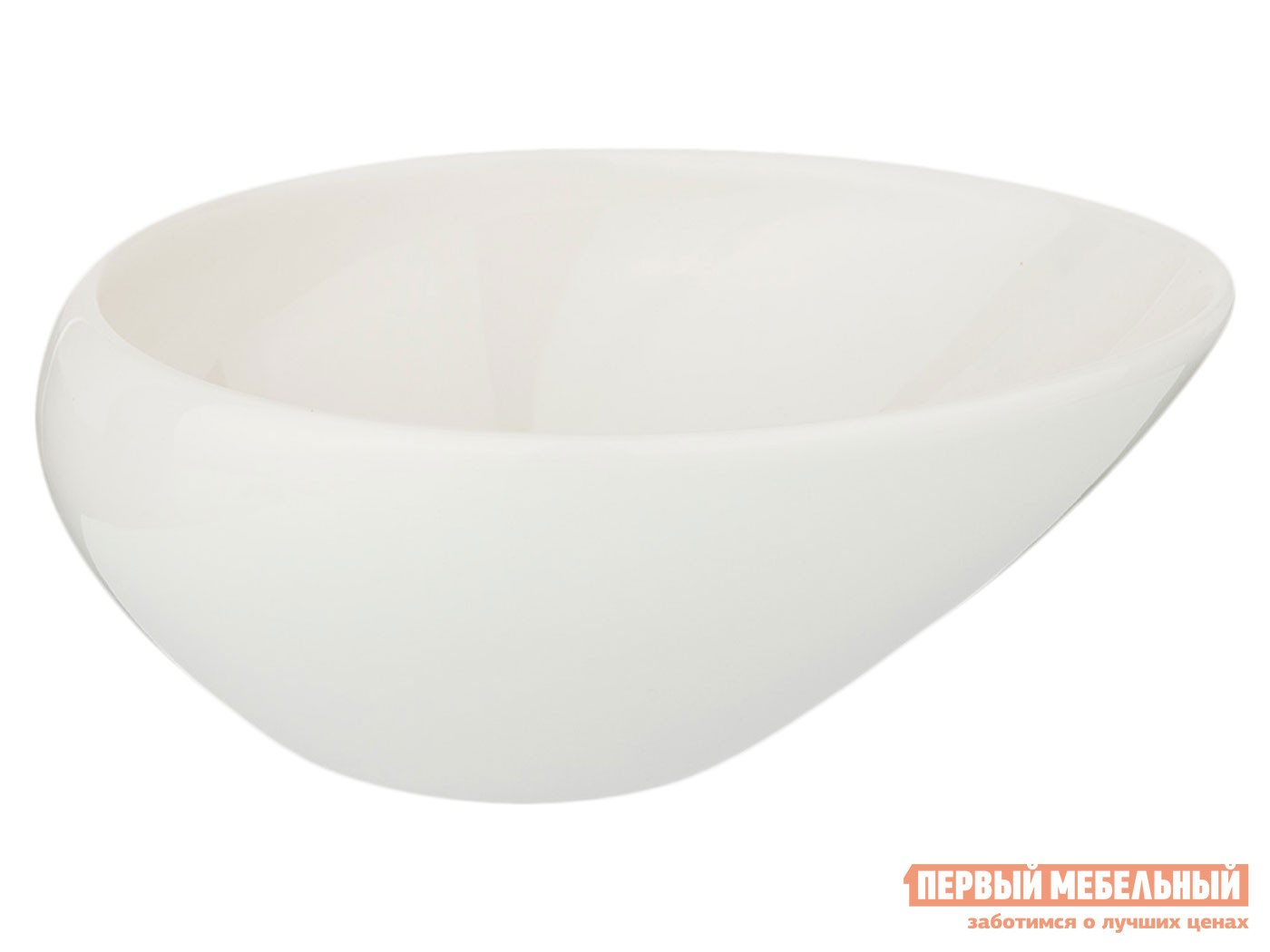 Блюдо  Fusion Белый, фарфор