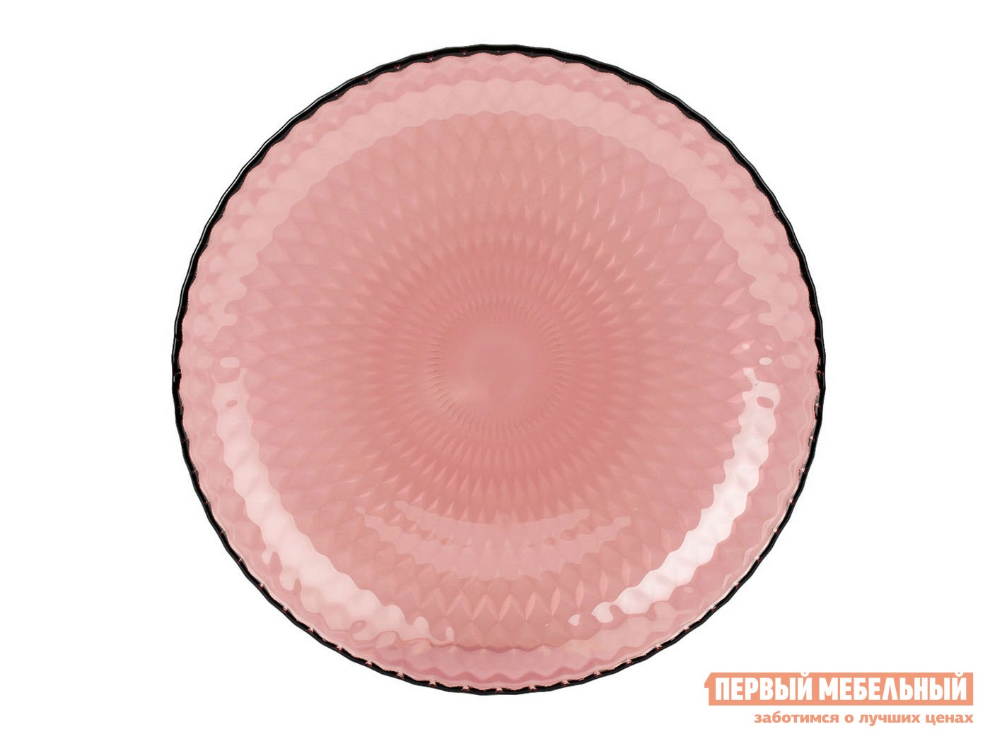 Тарелка  Идиллия Лилак Розовый