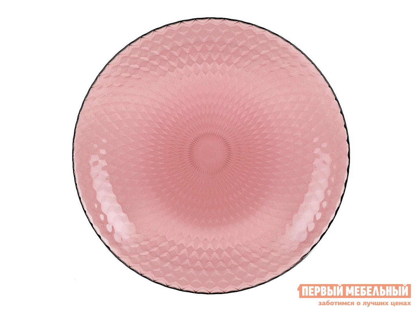 Тарелка  Идиллия Лилак Розовый