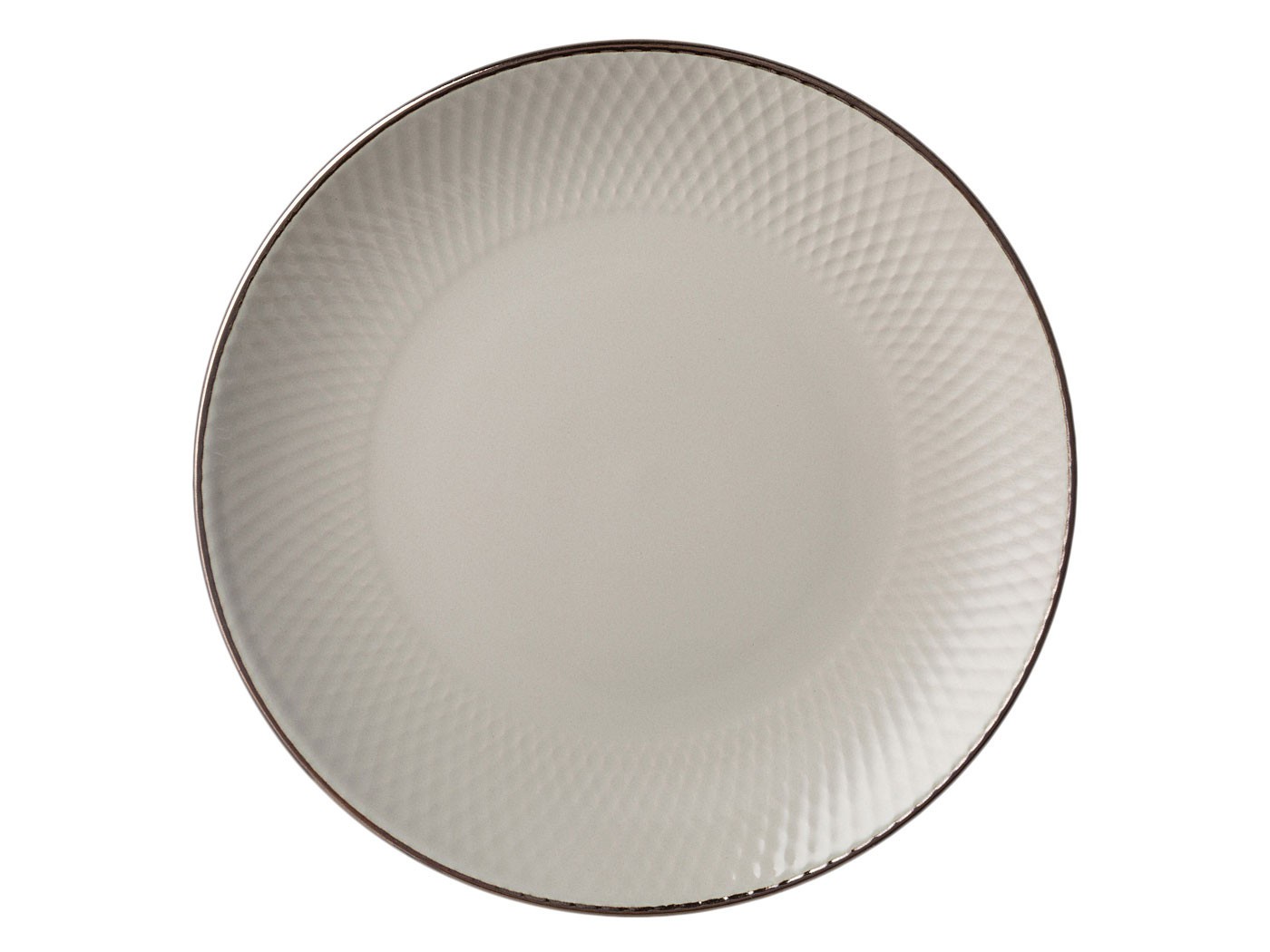 Тарелка  Графика Серый графит, керамика