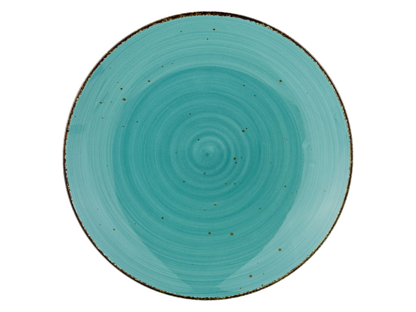 Тарелка  Nature Бирюзовый, фарфор