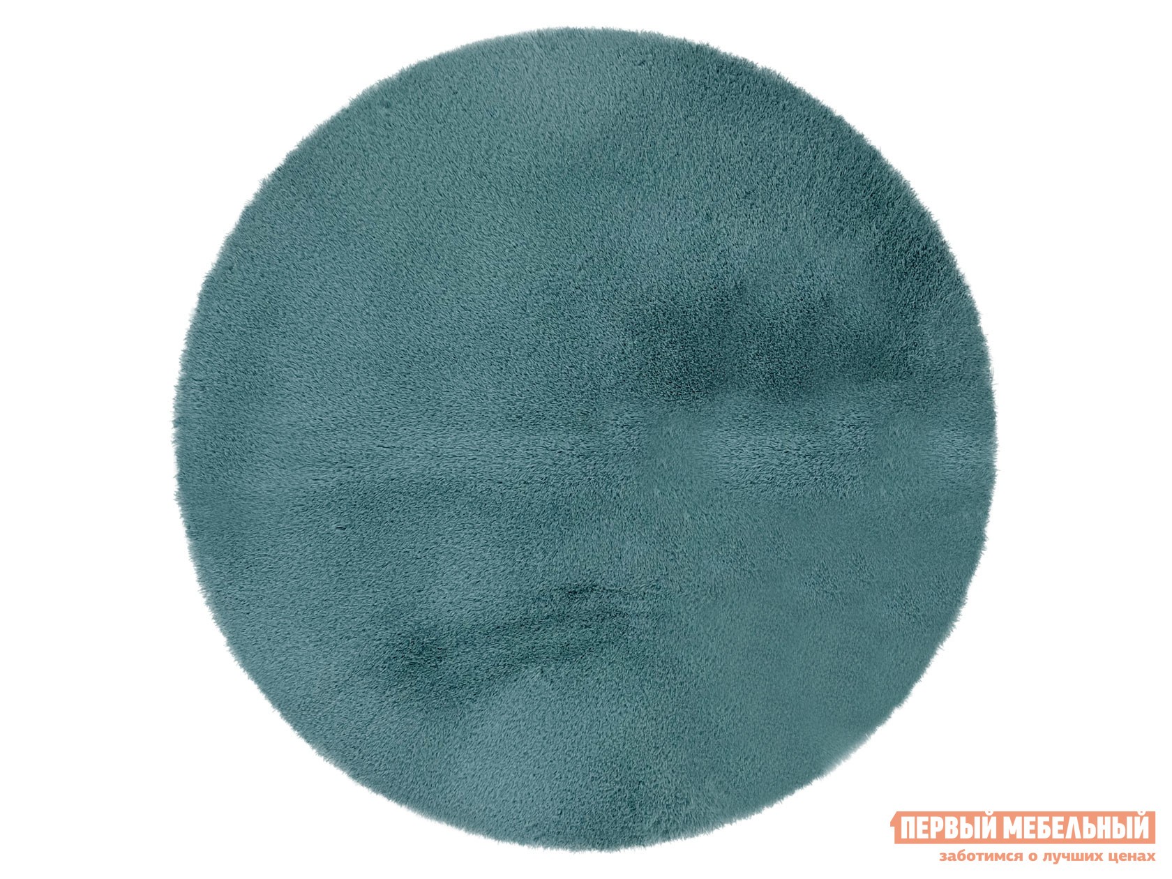 Ковер  Fluffy Circle Бирюзовый