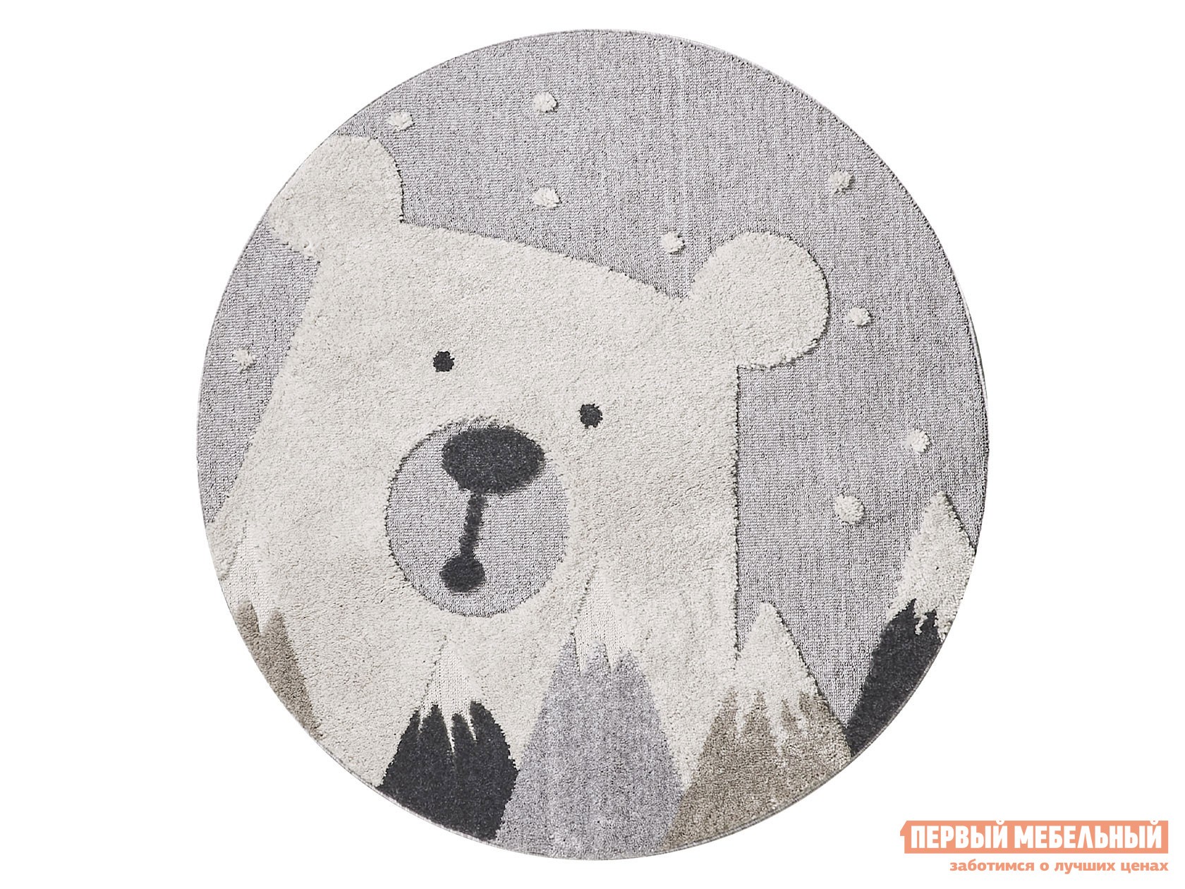 Ковер  Blossom Серый, 007