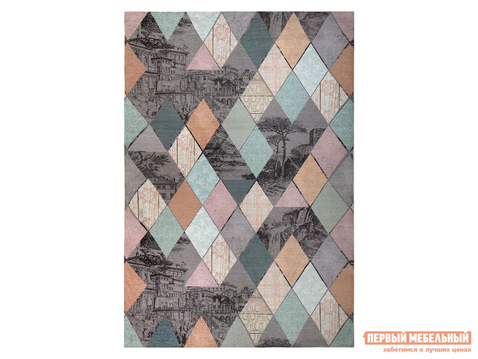 Ковер  UNGARO MOTIVE 800 х 1500 мм, Серый