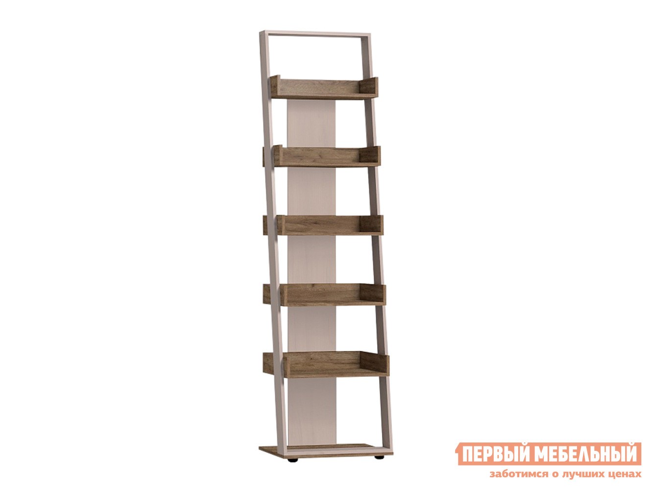 Стеллаж в детскую  Натура Дуб табачный Craft / Мокко