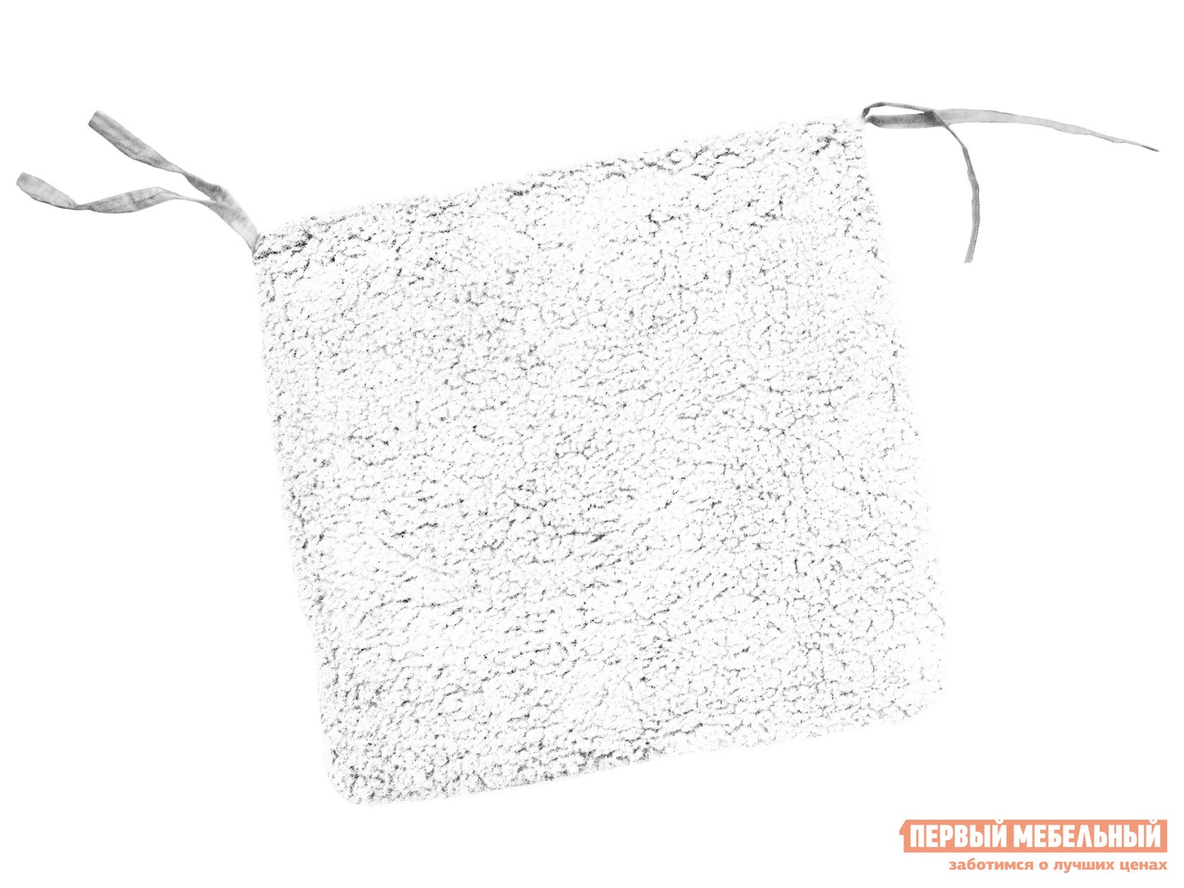 Подушка на стул  Шерпа Белый