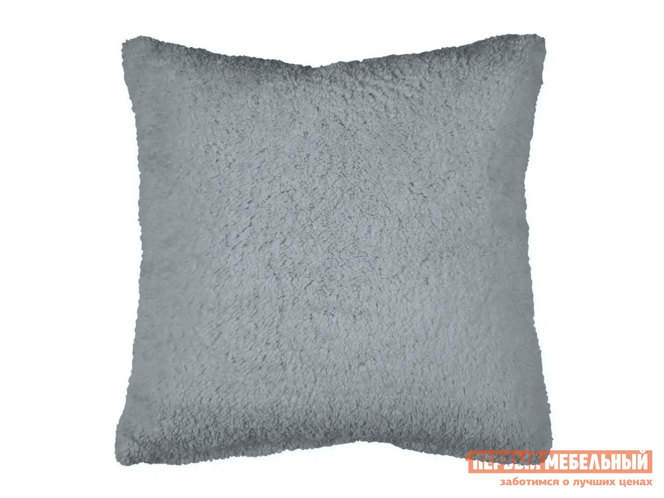 Декоративная подушка  Шерпа Серый