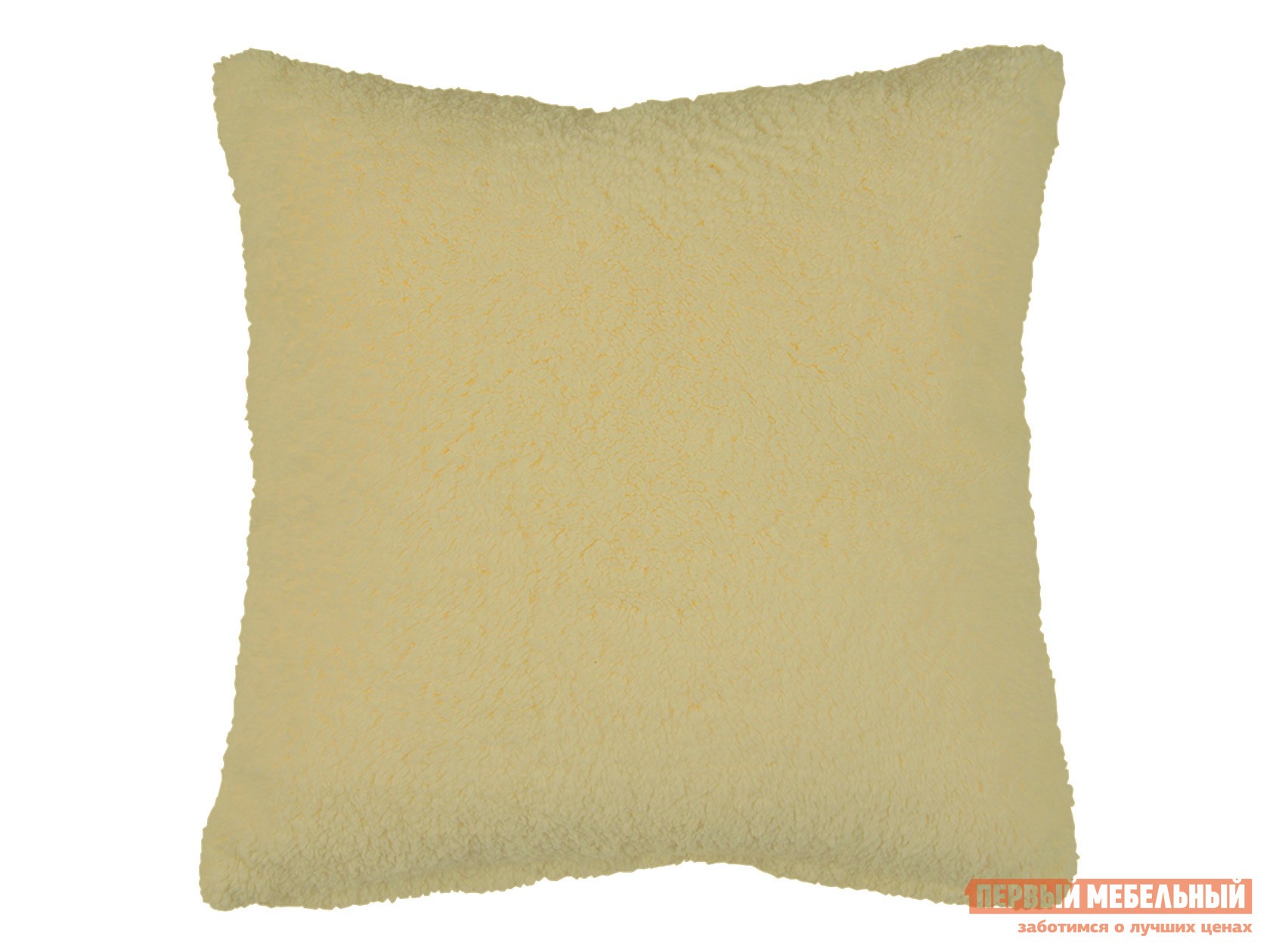 Декоративная подушка  Шерпа Ваниль