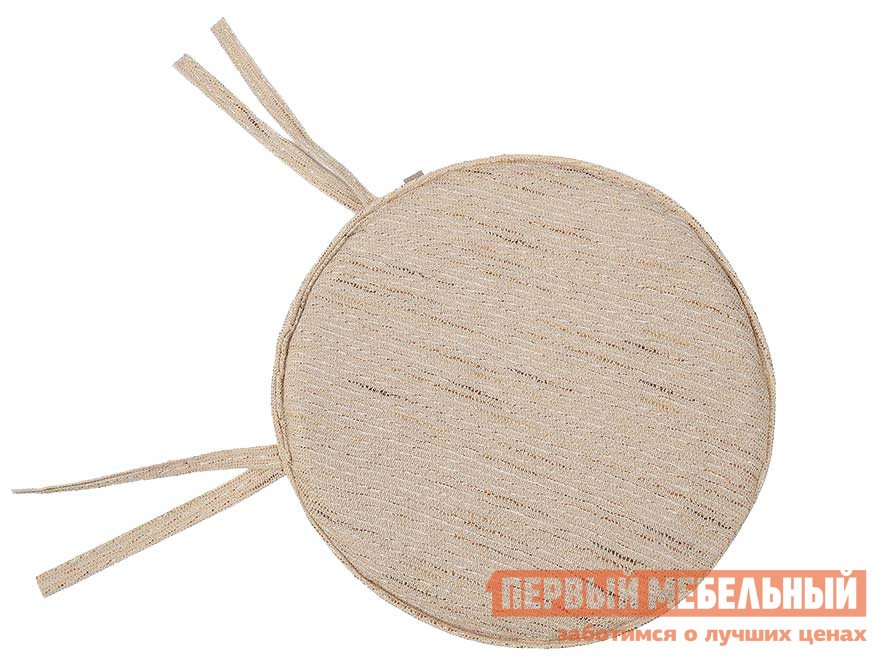 Подушка на стул  Пеланги Бежевый, рогожка