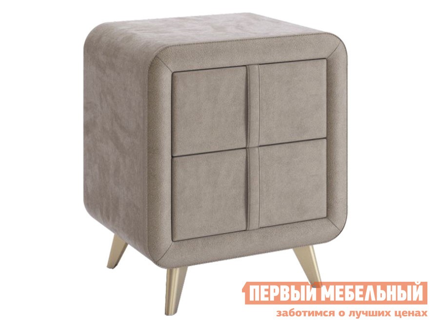 Прикроватная тумбочка  Софи Какао, велюр