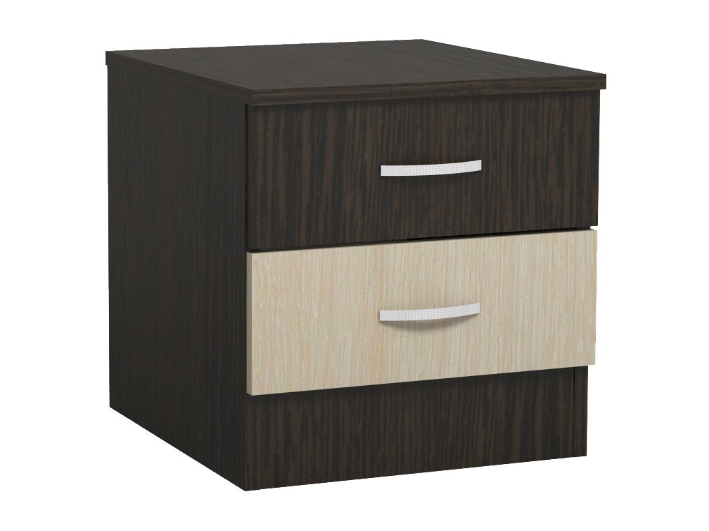 Прикроватная тумбочка  Жаклин Дуб Венге / Лоредо