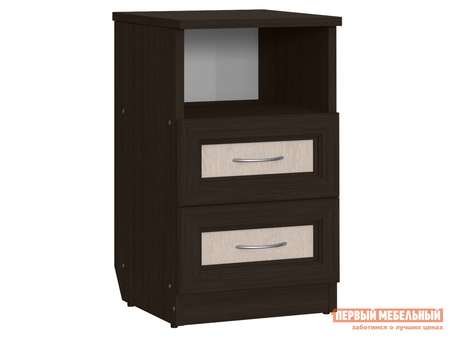Прикроватная тумбочка  Мерлен 704 Венге / Дуб Атланта