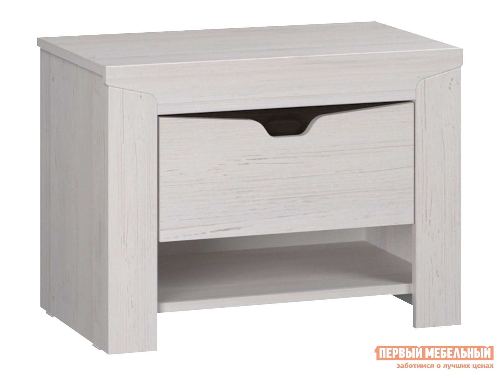 Прикроватная тумбочка  Гарда Дуб Винтерберг белый