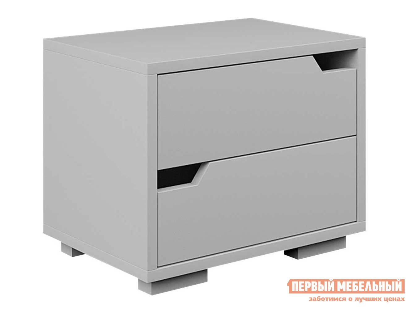 Прикроватная тумбочка  Тумба прикроватная Марио Белый