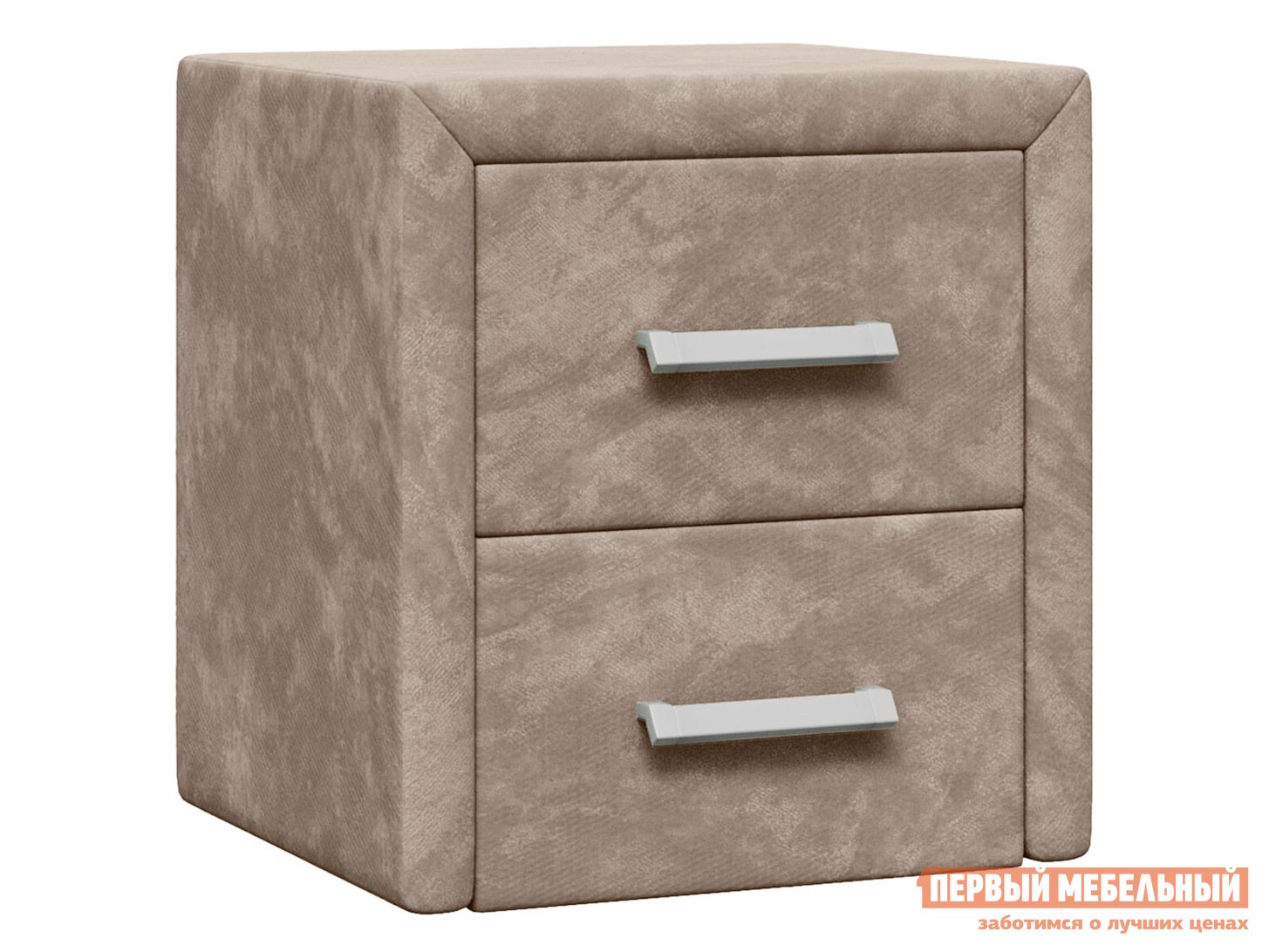 Прикроватная тумбочка  Женева Бежевый, шенилл