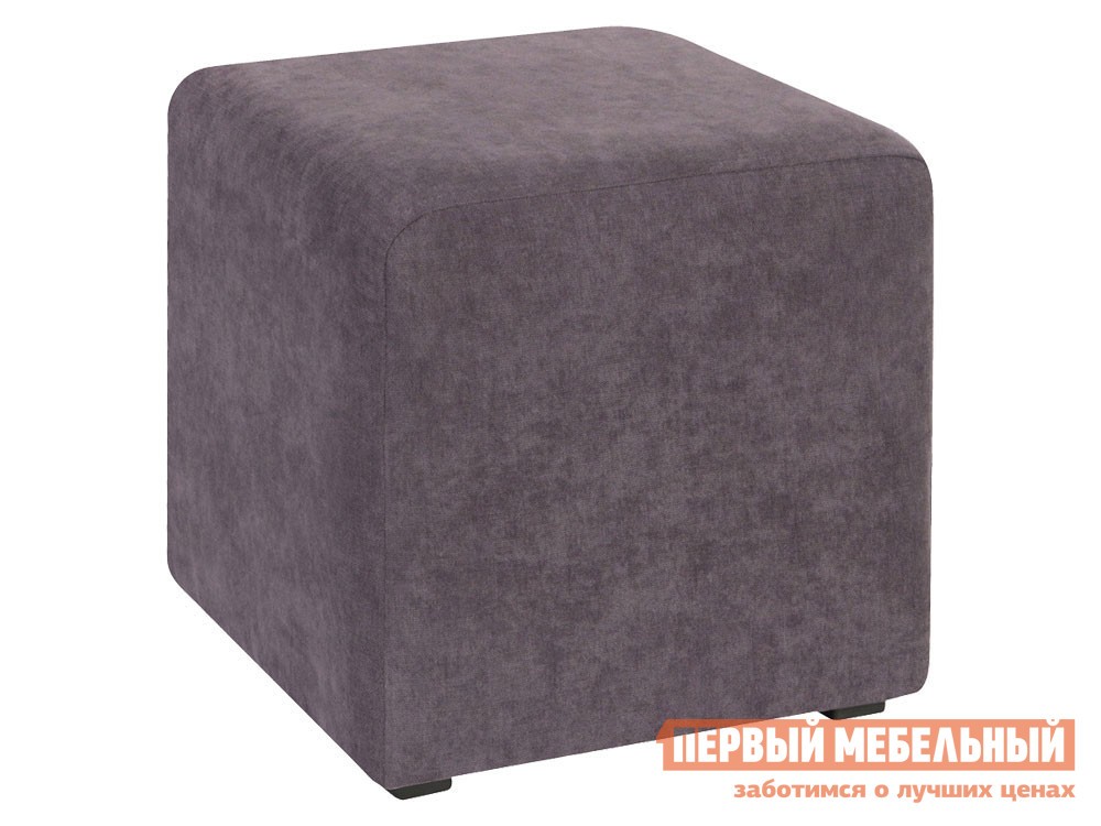 Пуфик  Валенсия Графит, велюр