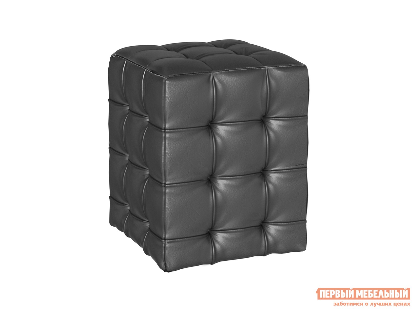 Пуфик  Модерн Мини Серый, кожзам