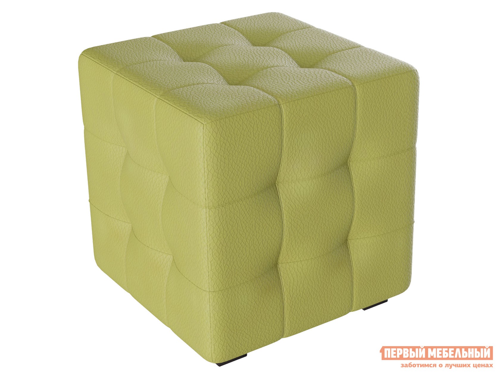 Пуфик  Модерн Фисташковый, экокожа