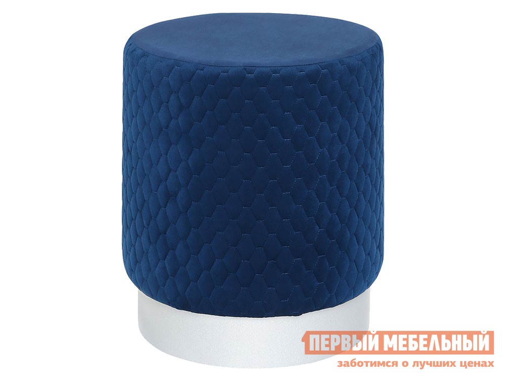 Пуфик  Honey Синий, велюр