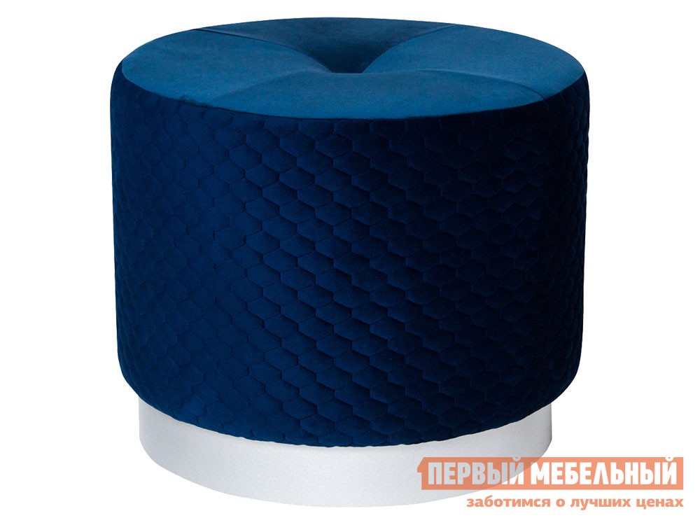 Пуфик  Honey Синий, велюр