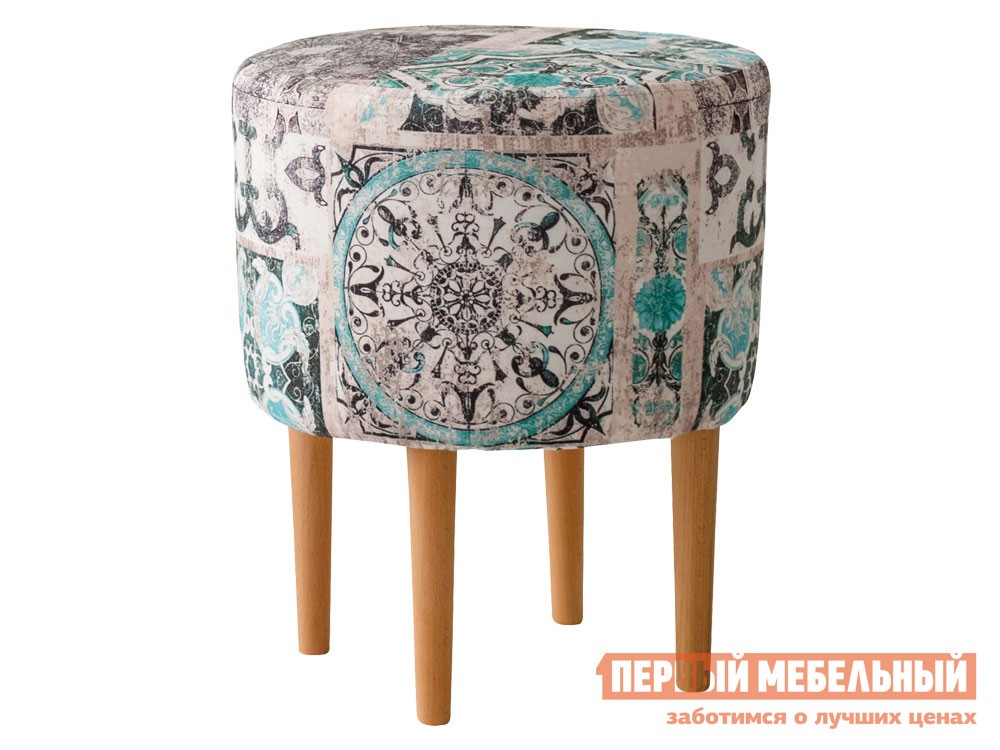 Пуфик  Лекко Сиена мята, велюр