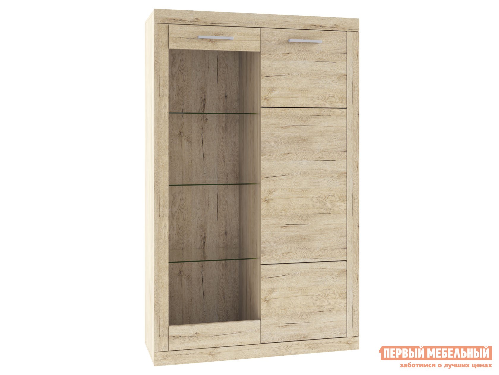 Шкаф-витрина  Оскар Дуб Сан-Ремо