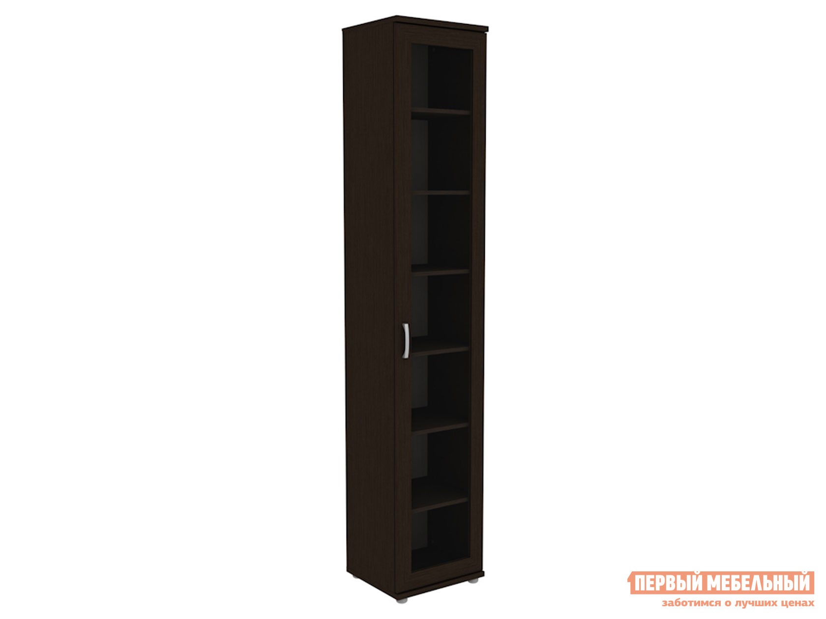 Шкаф-витрина  Леонардо Венге
