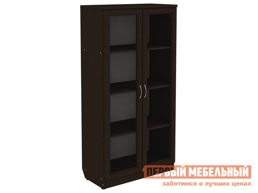 Шкаф-витрина  Мерлен 214 Венге