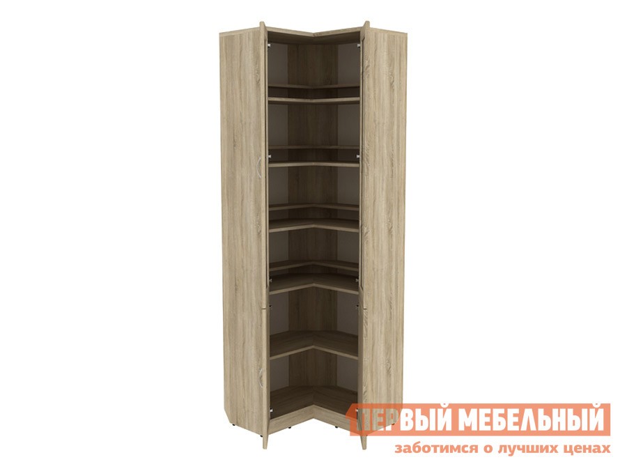 Шкаф-витрина  Мерлен Дуб Сонома