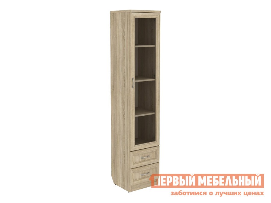 Шкаф-витрина  Мерлен 220 Дуб Сонома