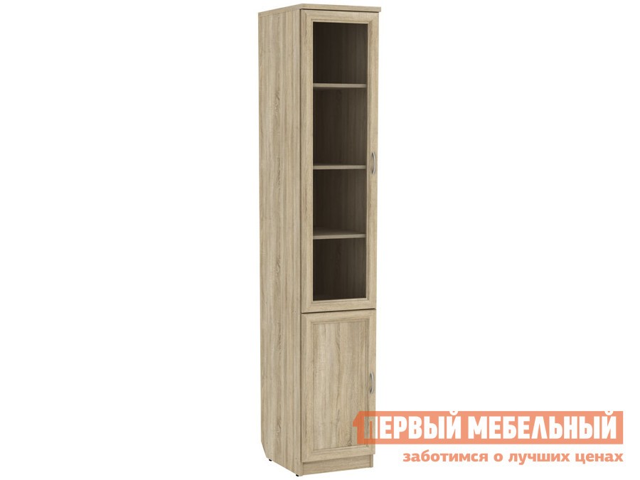 Шкаф-витрина  Мерлен 202 Дуб Сонома