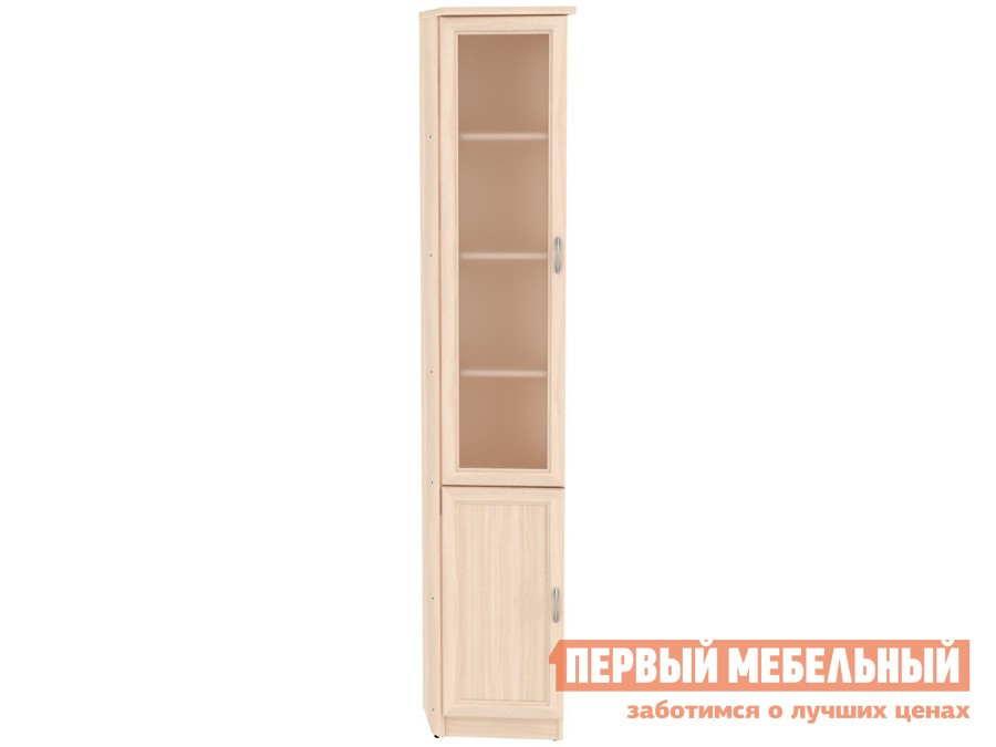 Шкаф-витрина  Мерлен Молочный дуб