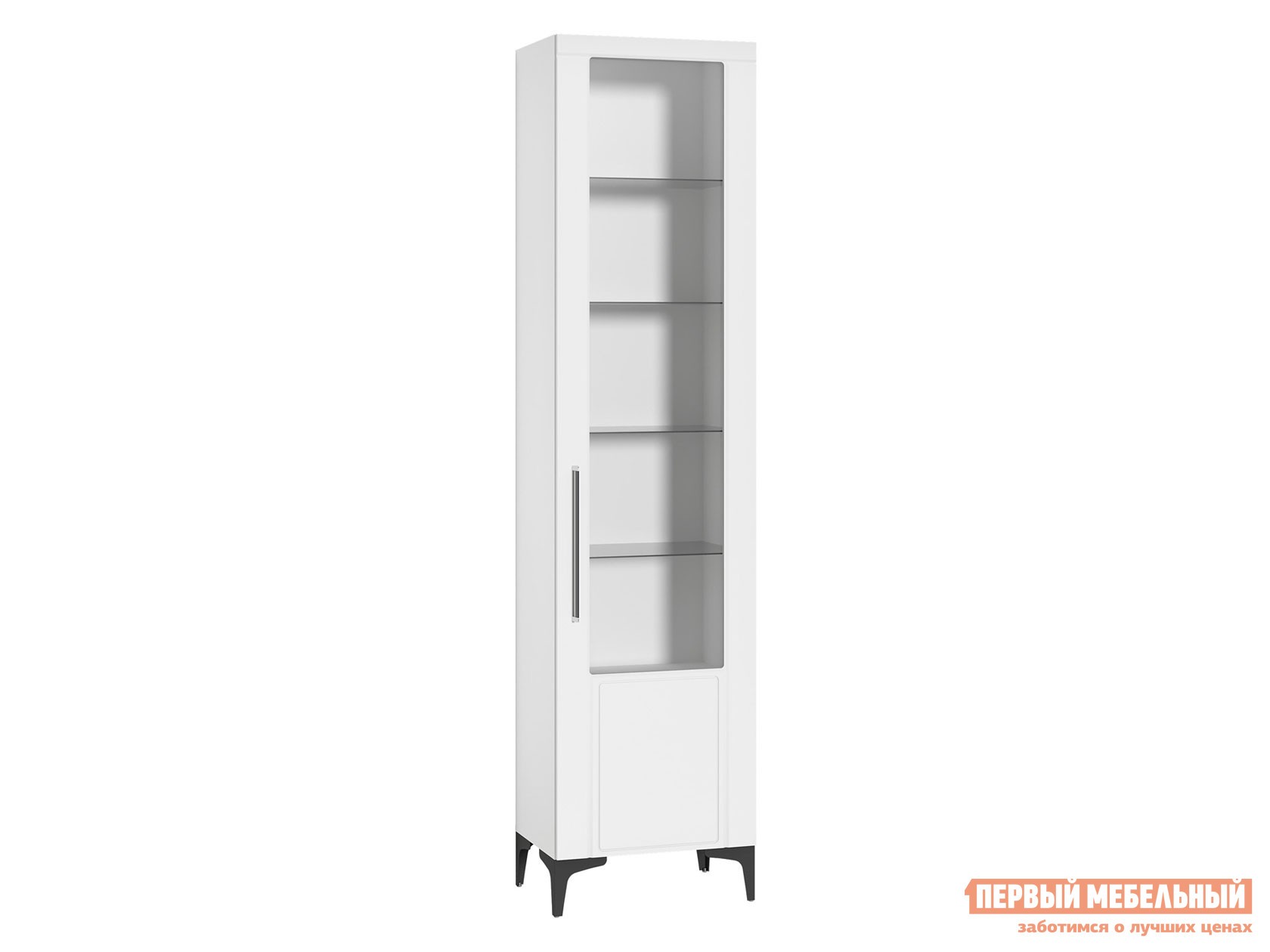 Шкаф-витрина  Валенсия Белый