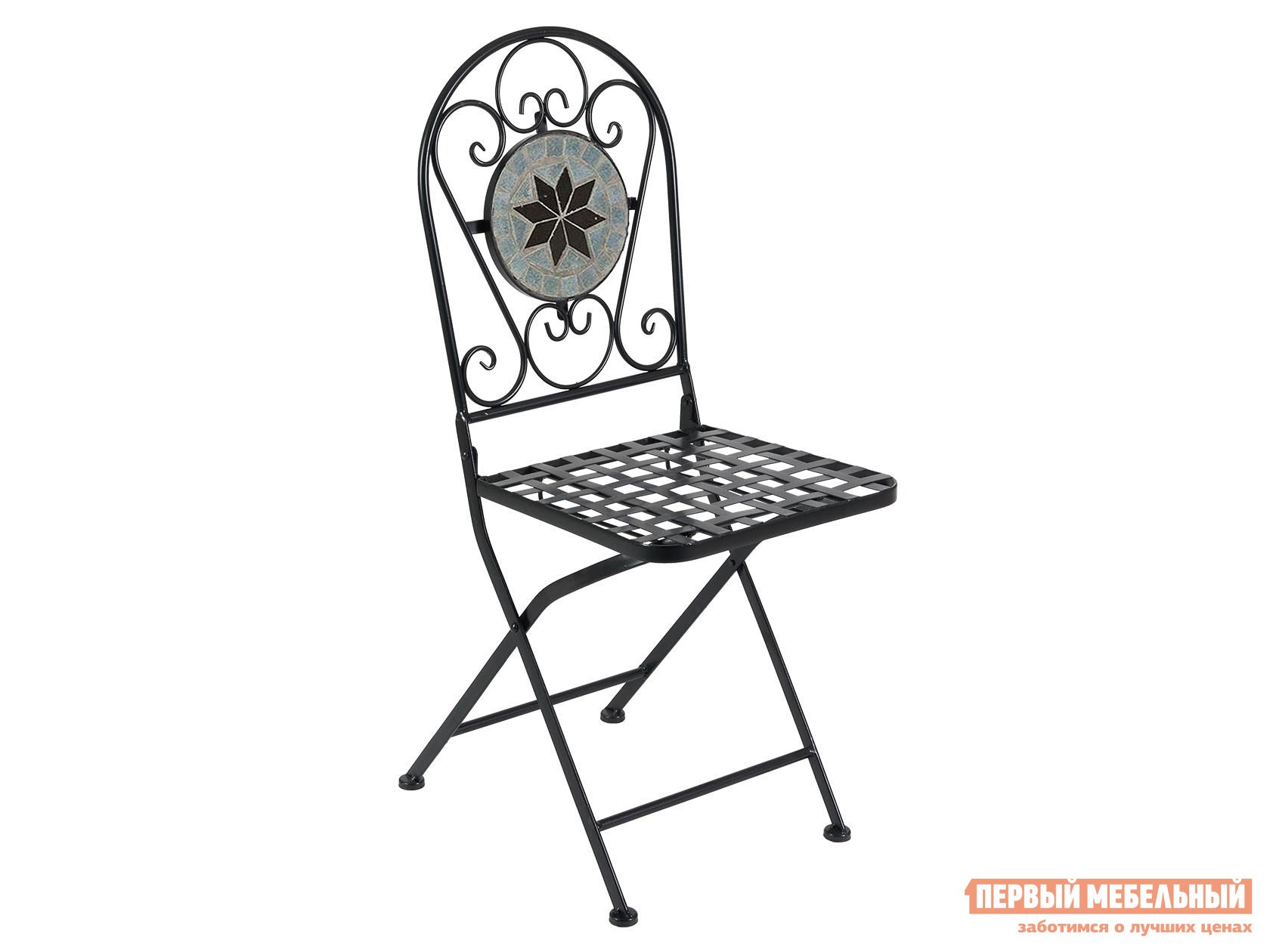 Садовое кресло  Веченза Черный, металл / Астра, мозаика