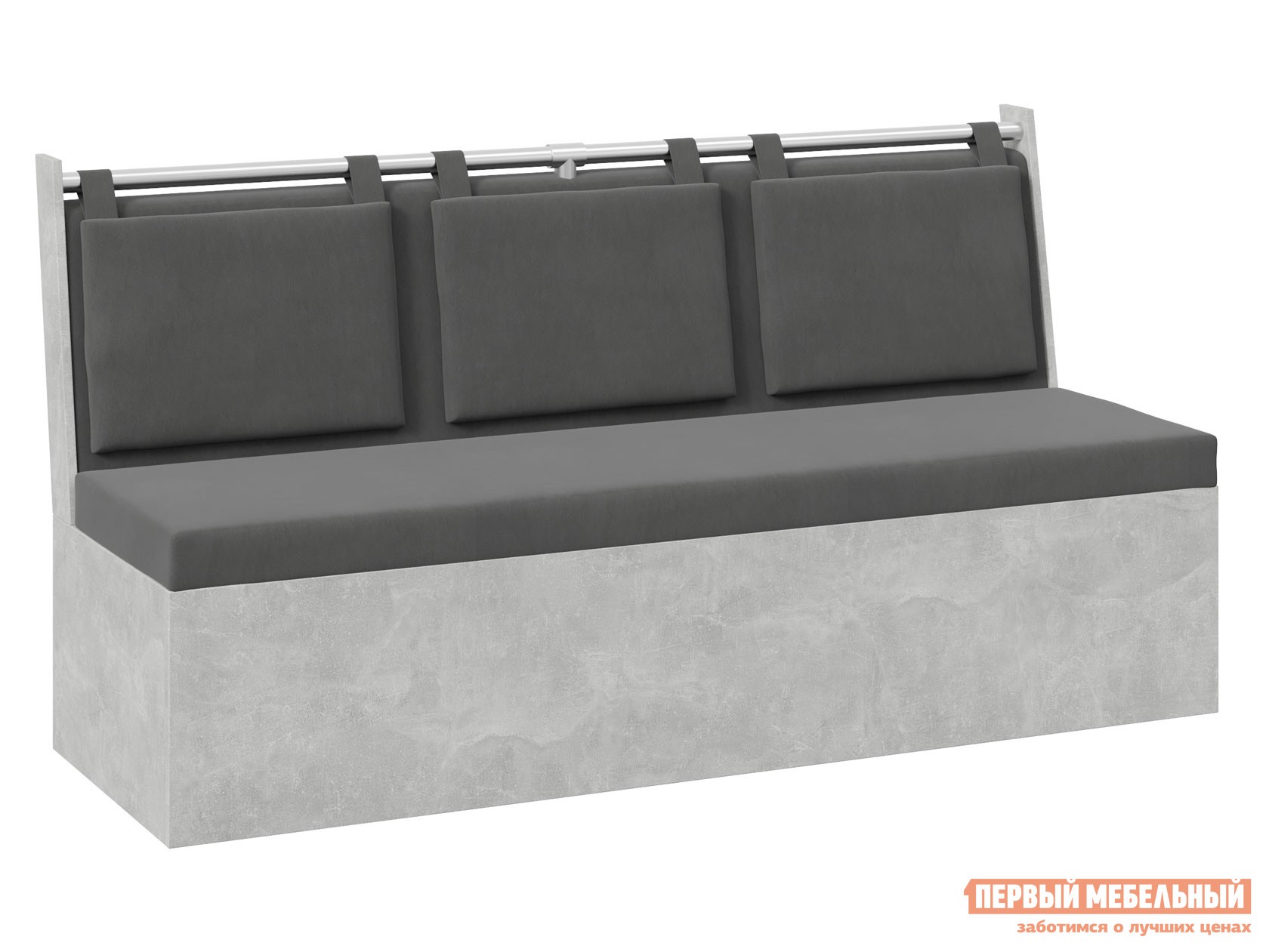 Кухонный диван  Роденго Ателье светлый / Серый, ткань