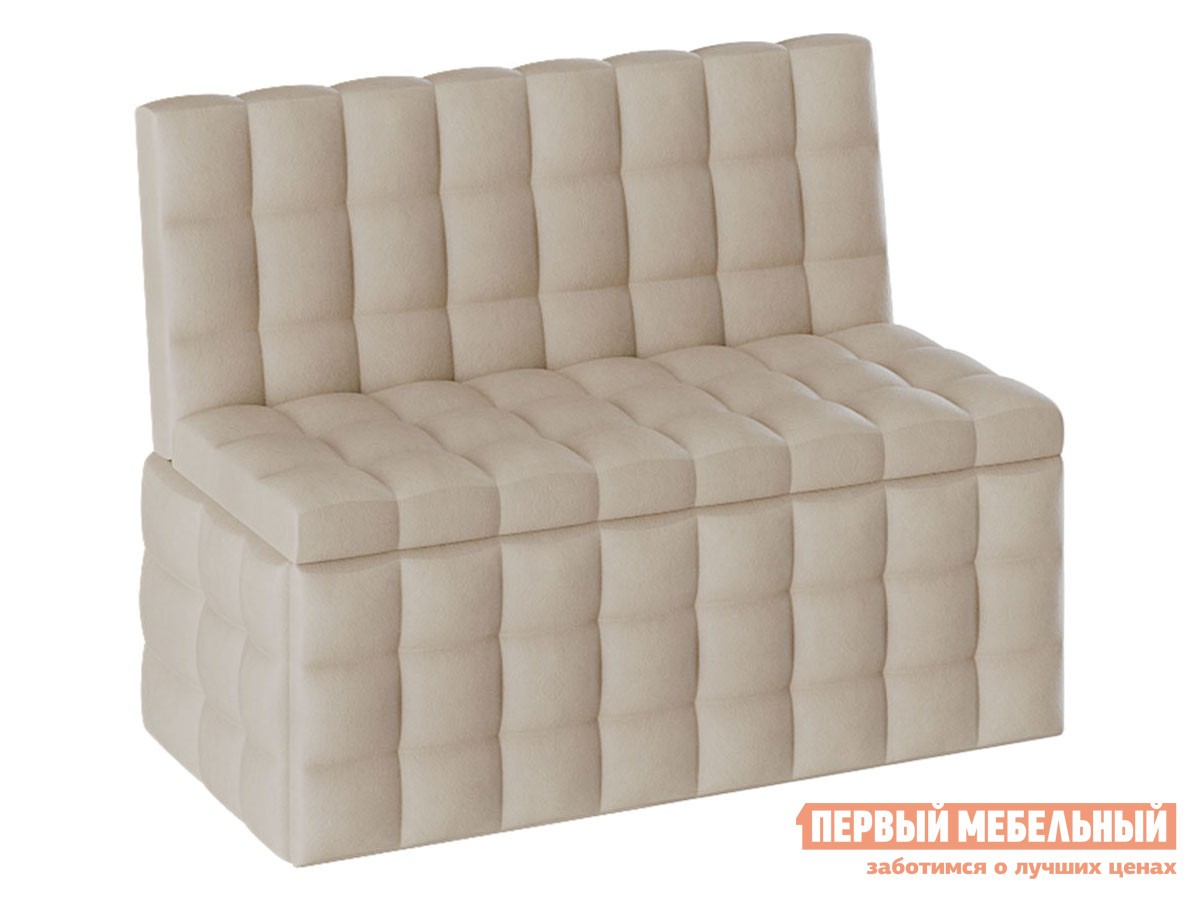 Кухонный диван  Темпо Бежевый, кожзам