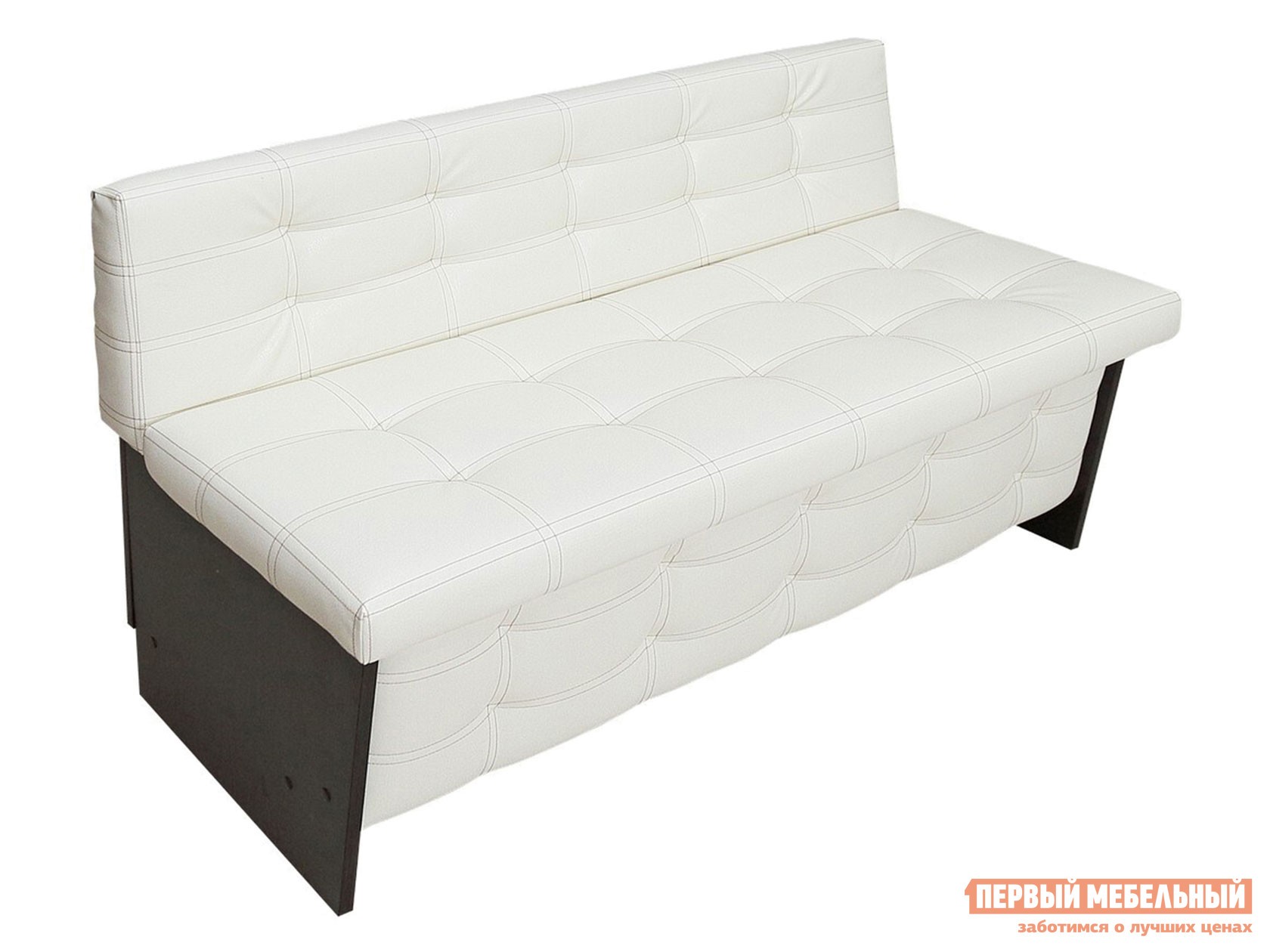 Кухонный диван  Милан П Венге / Крем, кожзам, 1200 мм