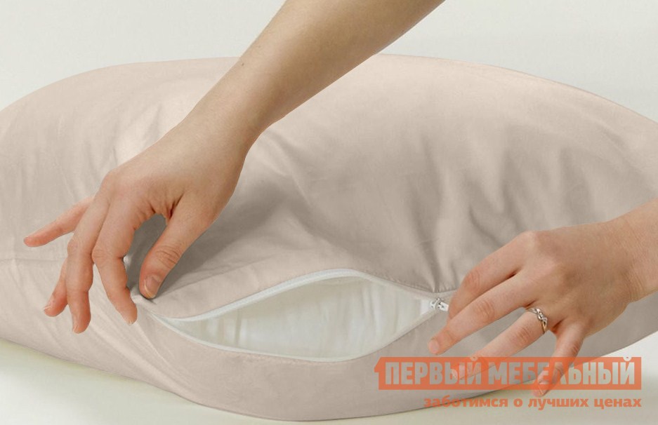 Наволочка  Джерси, чайная роза Чайная роза, 700 х 700 мм