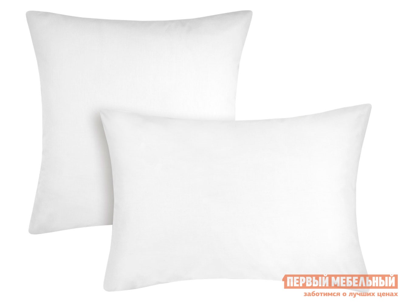 Наволочка  Моноспейс белый Белый, сатин, 500 х 700 мм