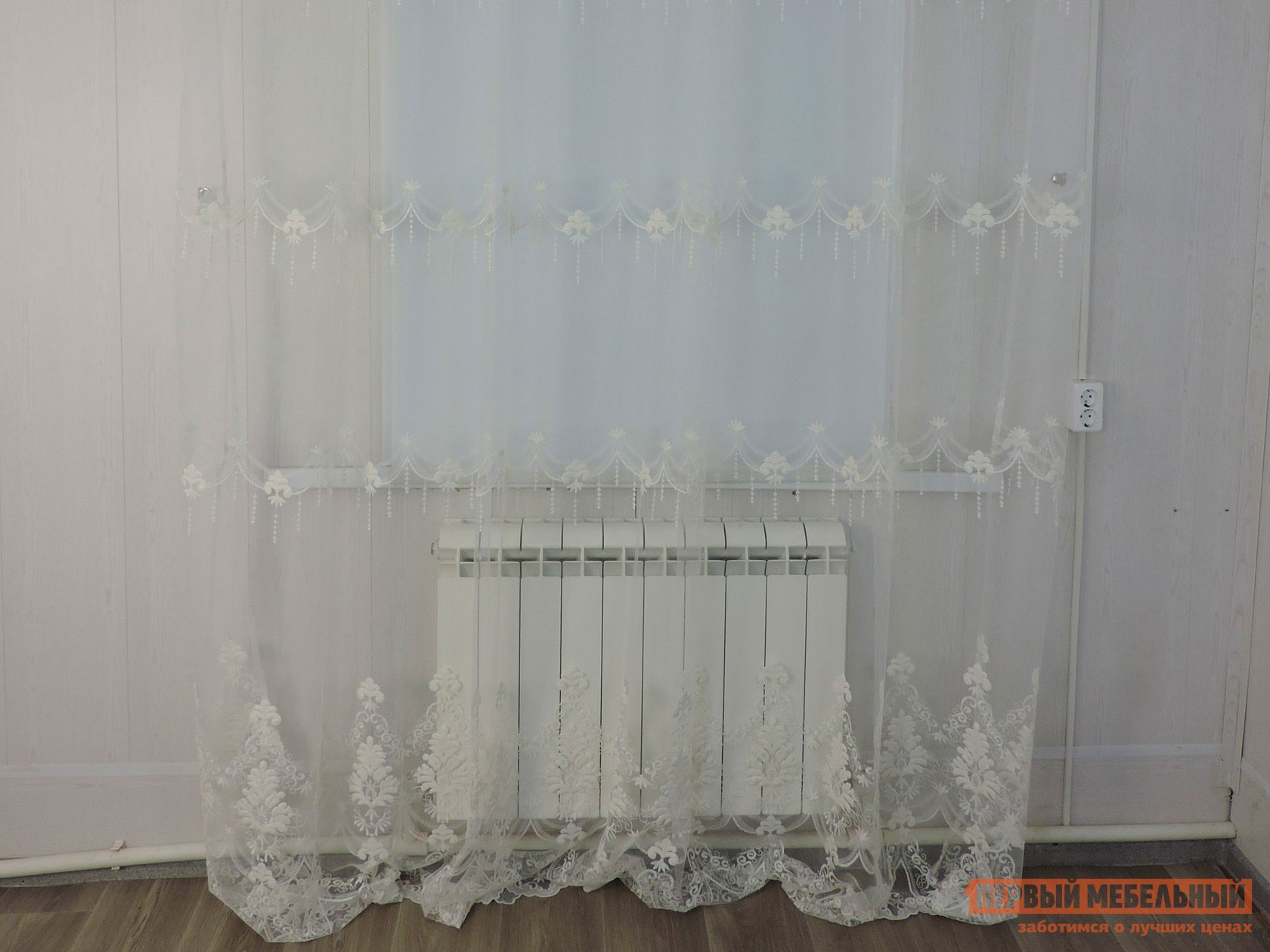 Шторы  Ажурный дождик Бежевый дождик