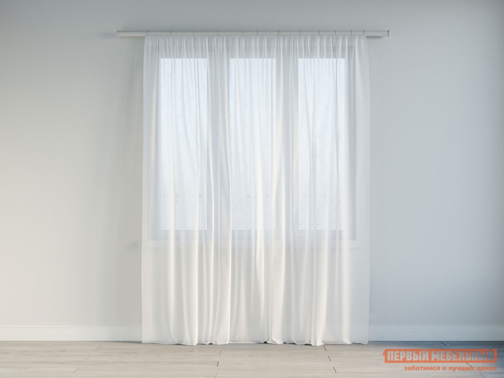 Шторы  Вуаль 1 Белый ажурный