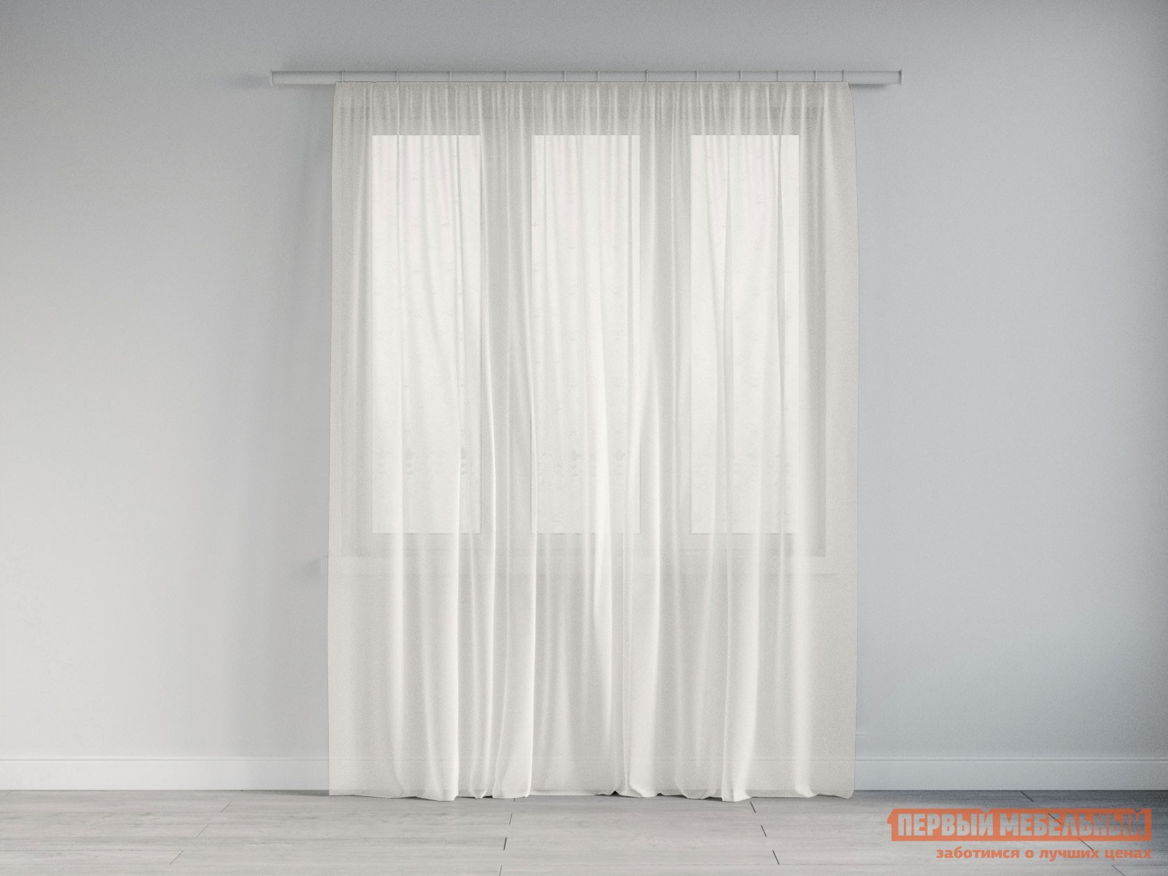 Шторы  Вуаль 2 Бежевый ажурный