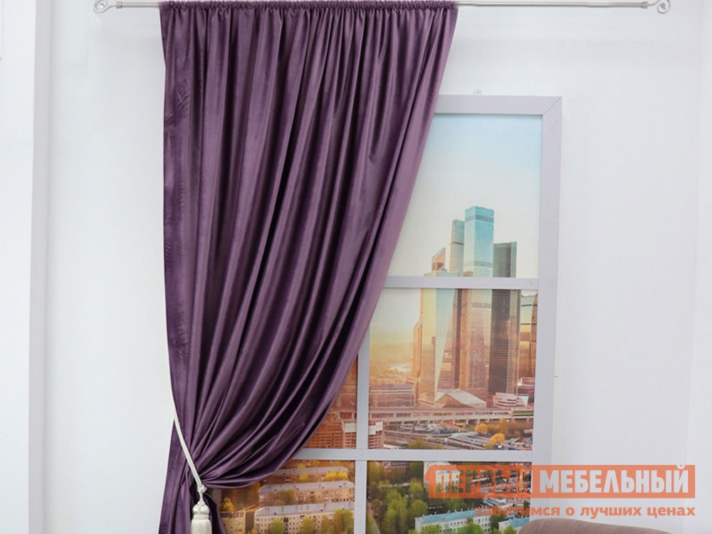 Шторы  Уют Брусника