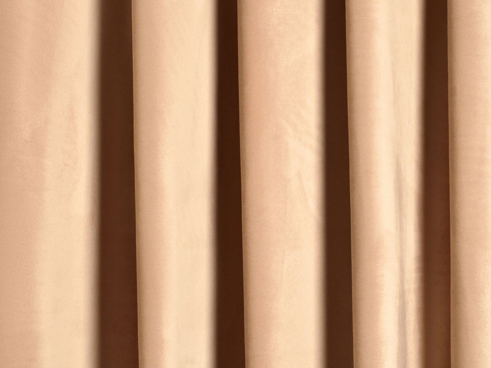Шторы  Эвита Темно-бежевый, велюр