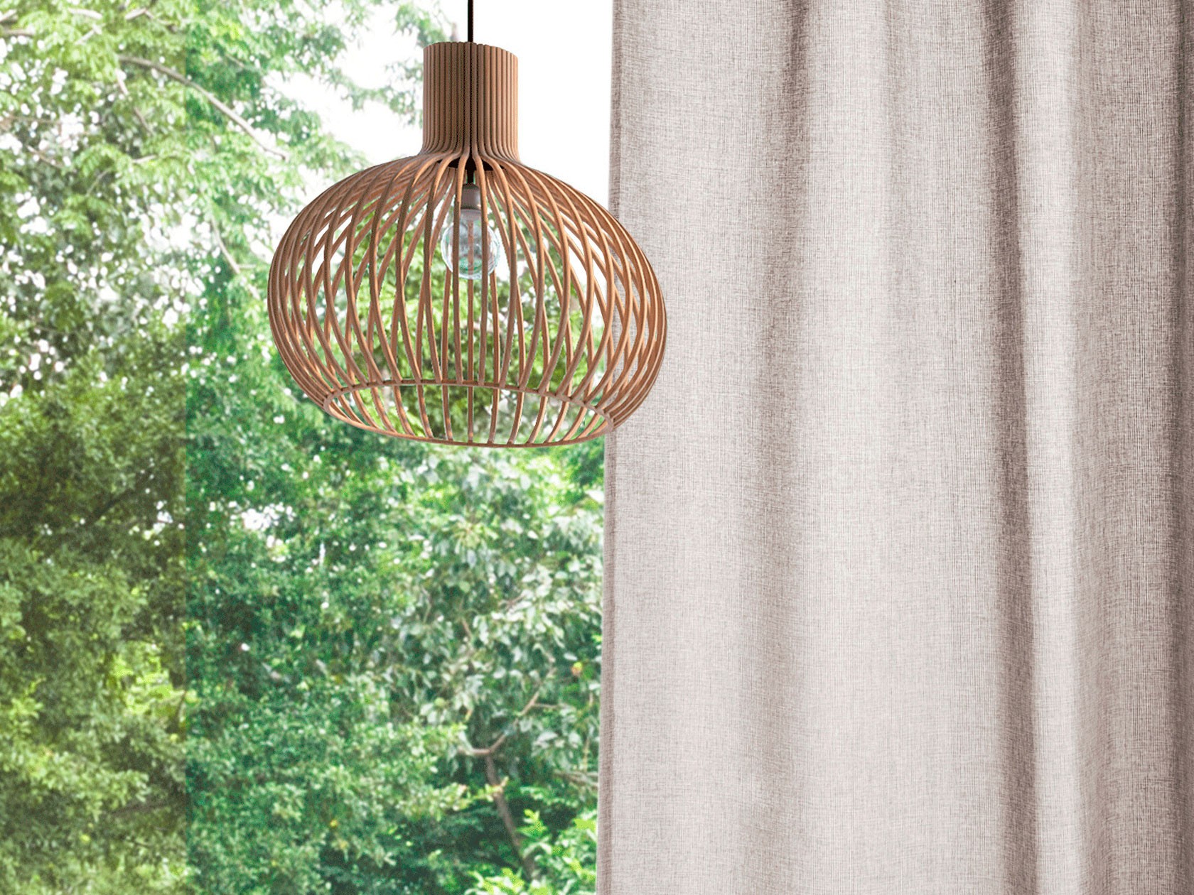 Шторы  Экрю Экрю, рогожка, 165 х 270 см