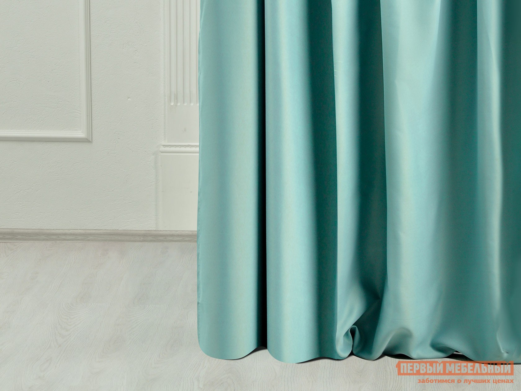 Шторы  Ингрид Голубой, блэкаут, 200 х 250 см