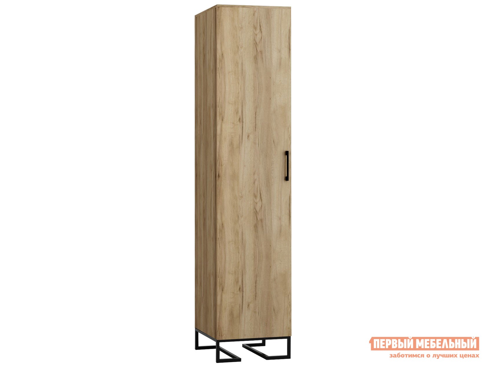 Распашной шкаф  Лофт Дуб Табак, 600 мм