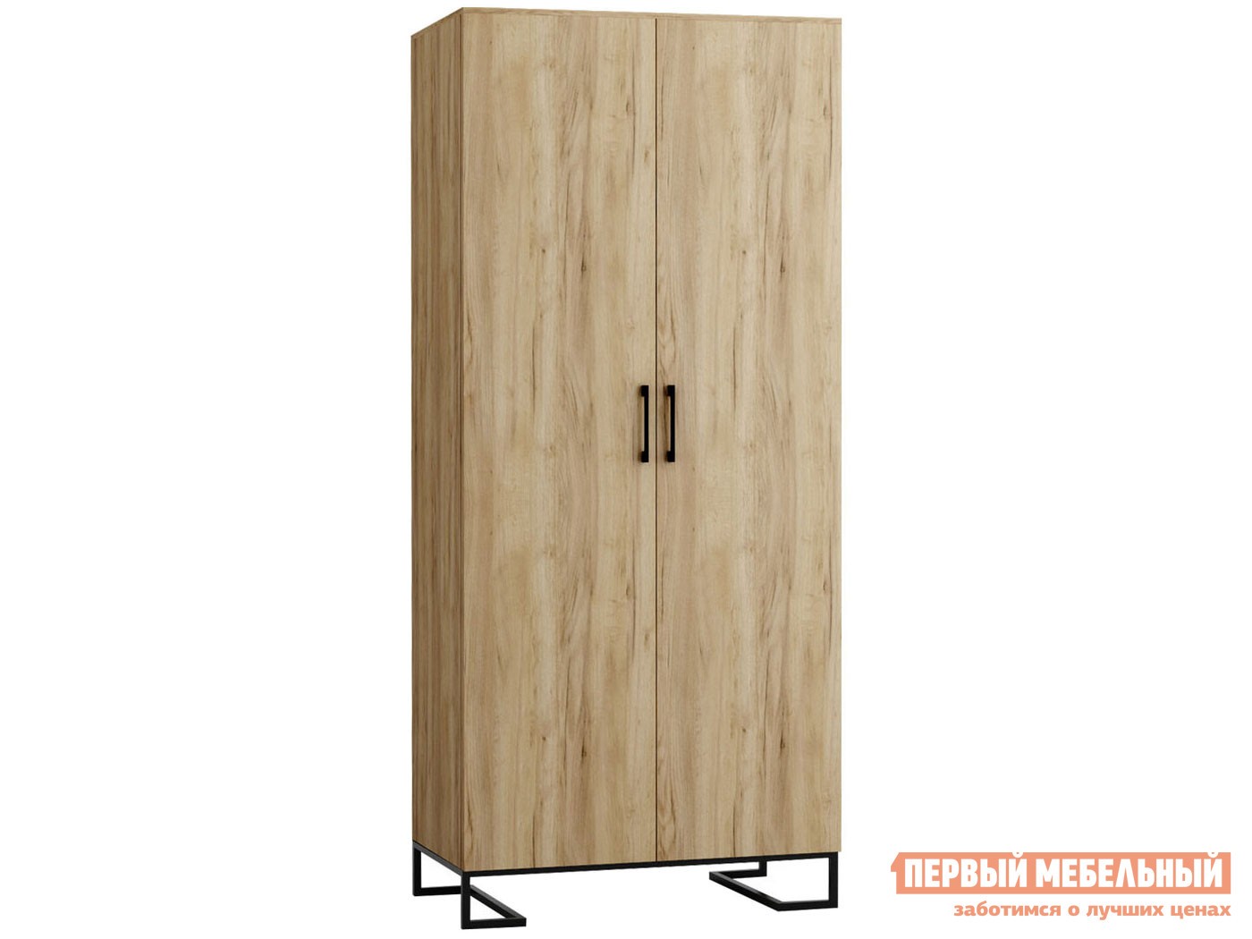 Распашной шкаф  Лофт Дуб натуральный