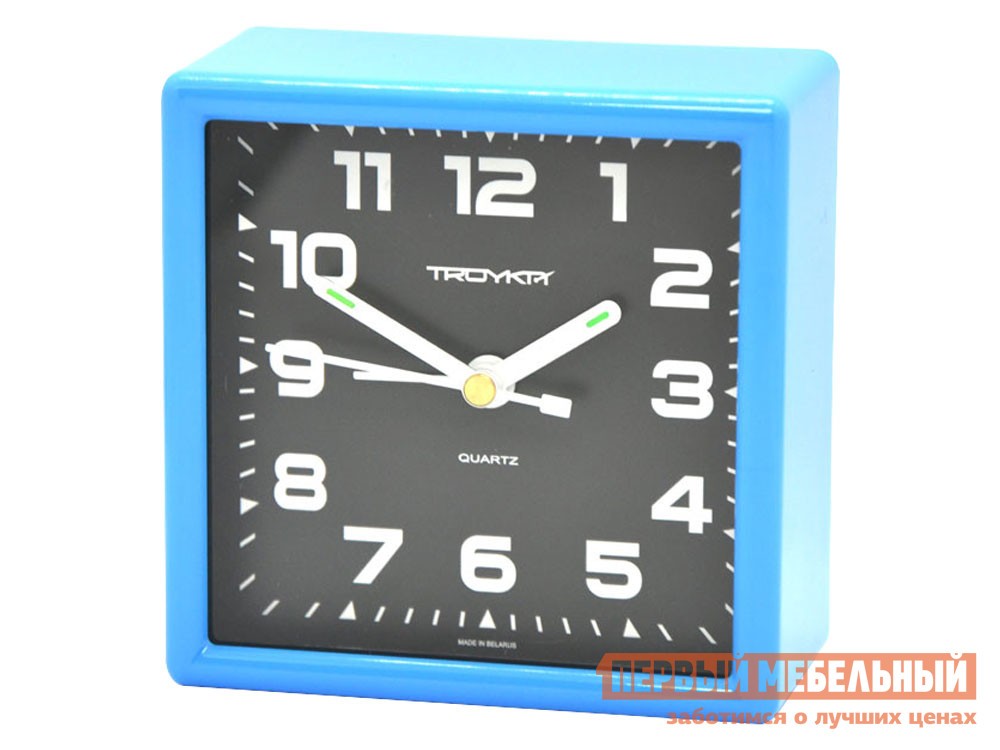 Часы  Блик Голубой, пластик